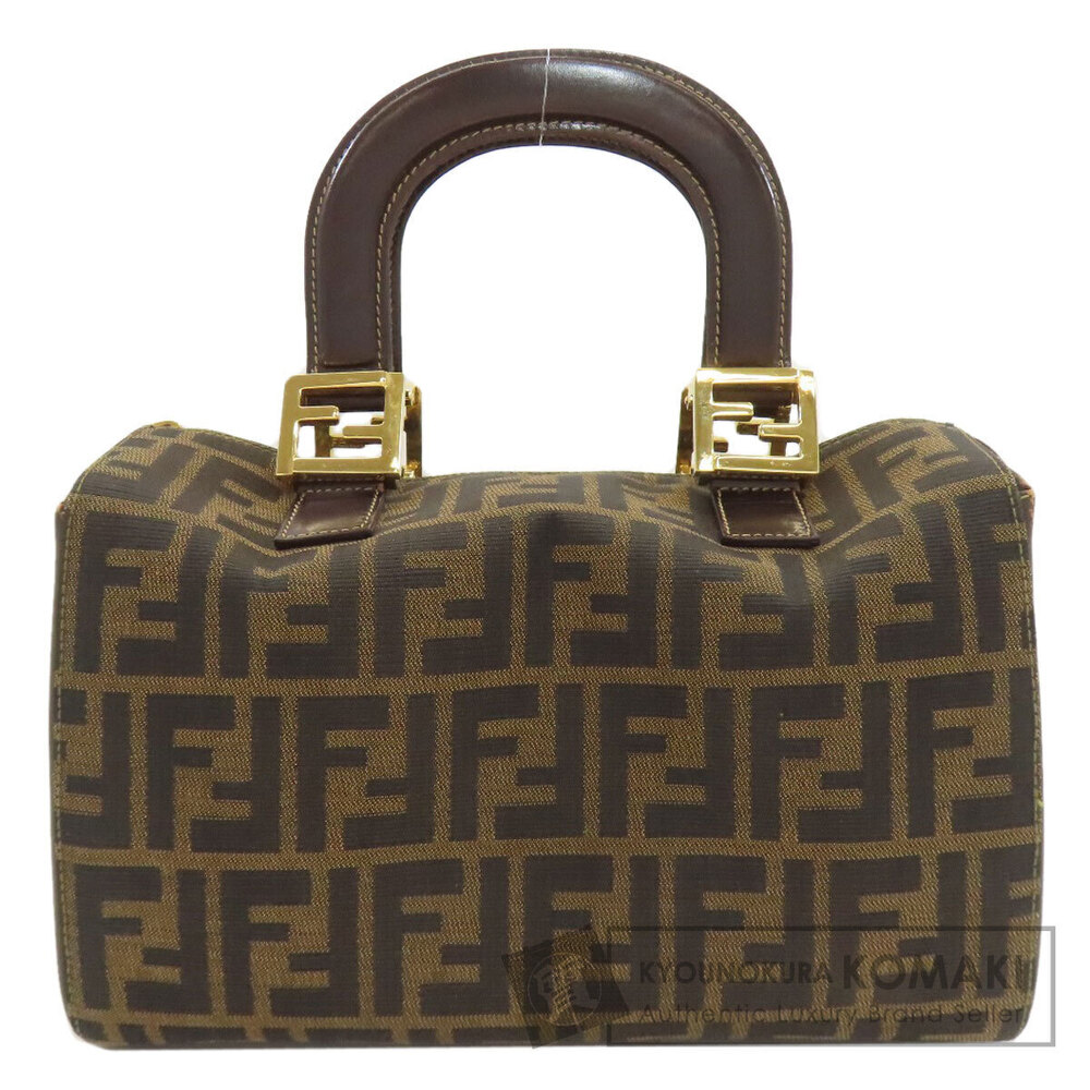 Fendi Boston Bag Zucca Canvas